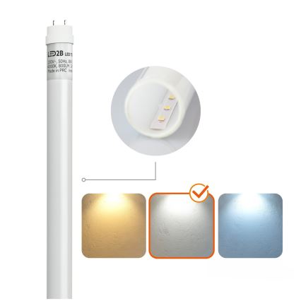 BRILAGI - LED techninis, dulkėms atsparus fluorescencinio tipo šviestuvas OPTIMA T8 1xG13/18W/230V 4000K IP65 128 cm