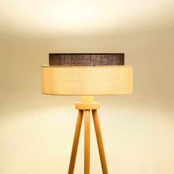 Brilagi - LED toršeras BOHO STYLE 1xE27/15W/230V kreminė/ruda