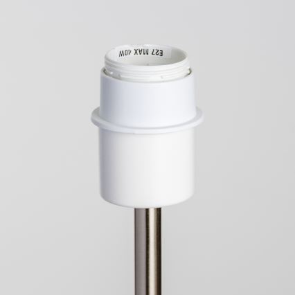 Brilagi - LED toršeras CERIA 1xE27/40W/230V, diametras 35 cm, smėlio spalvos / matinio chromo apdaila