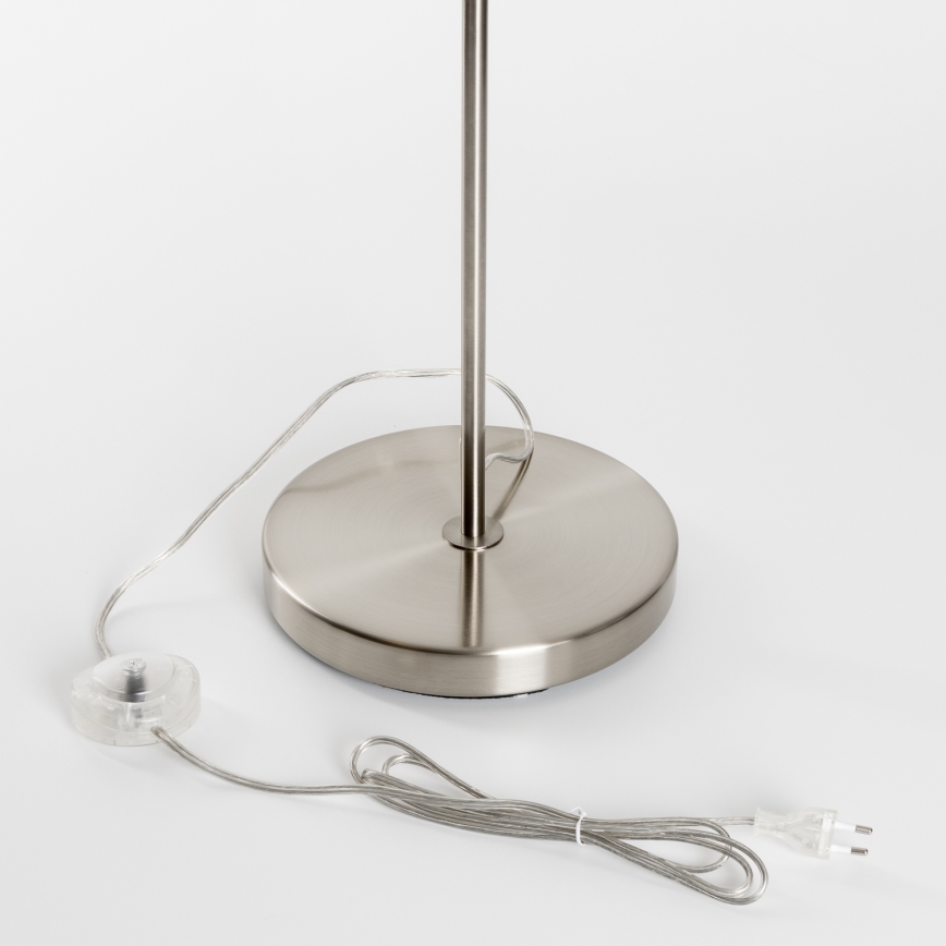 Brilagi - LED toršeras CERIA 1xE27/40W/230V, diametras 35 cm, smėlio spalvos / matinio chromo apdaila