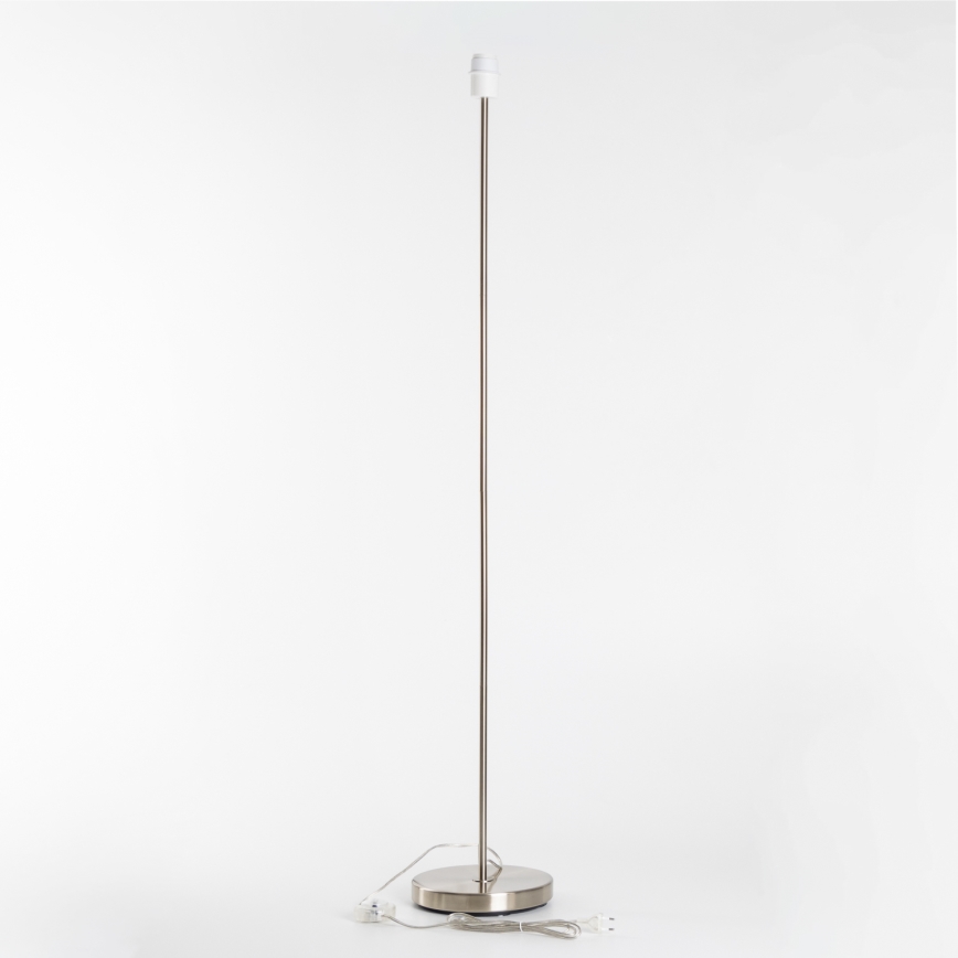 Brilagi - LED toršeras CERIA 1xE27/40W/230V skersmuo 25 cm balta/matinis chromas