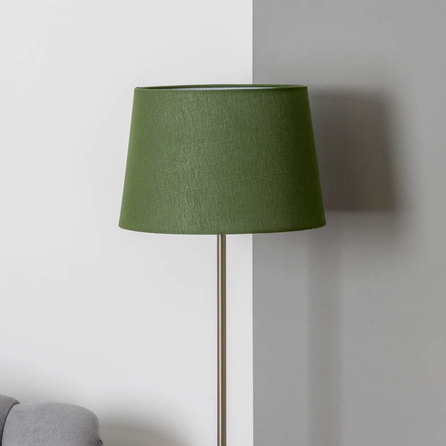 Brilagi - LED toršeras CERIA 1xE27/40W/230V skersmuo 30 cm žalia/matinis chromas