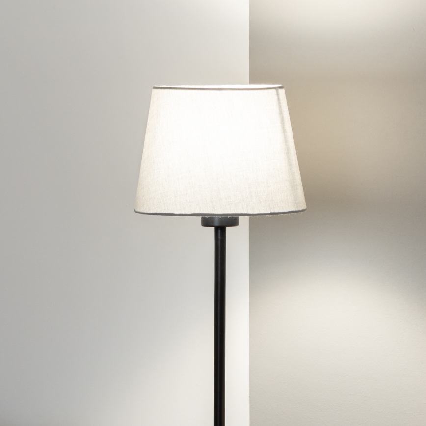 Brilagi - LED toršeras CERIA 1xE27/40W/230V Ø 20,5 cm pilka/juoda