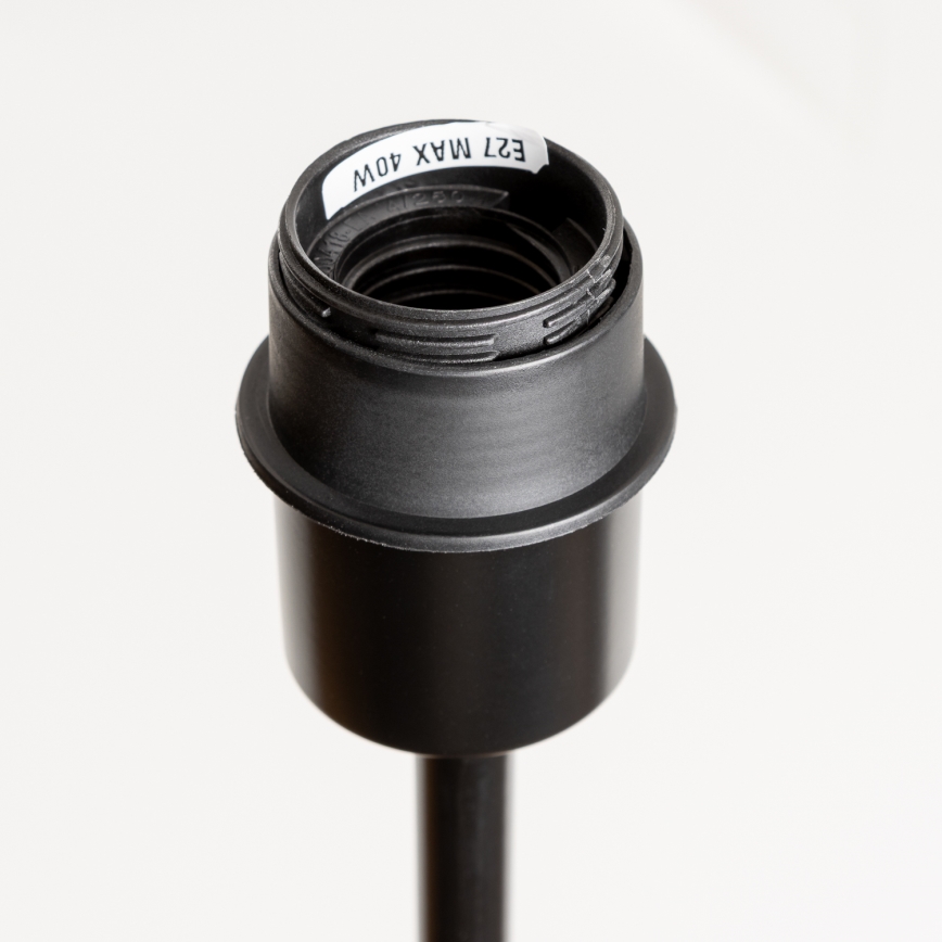 Brilagi - LED toršeras CERIA 1xE27/40W/230V Ø 20,5 cm pilka/juoda