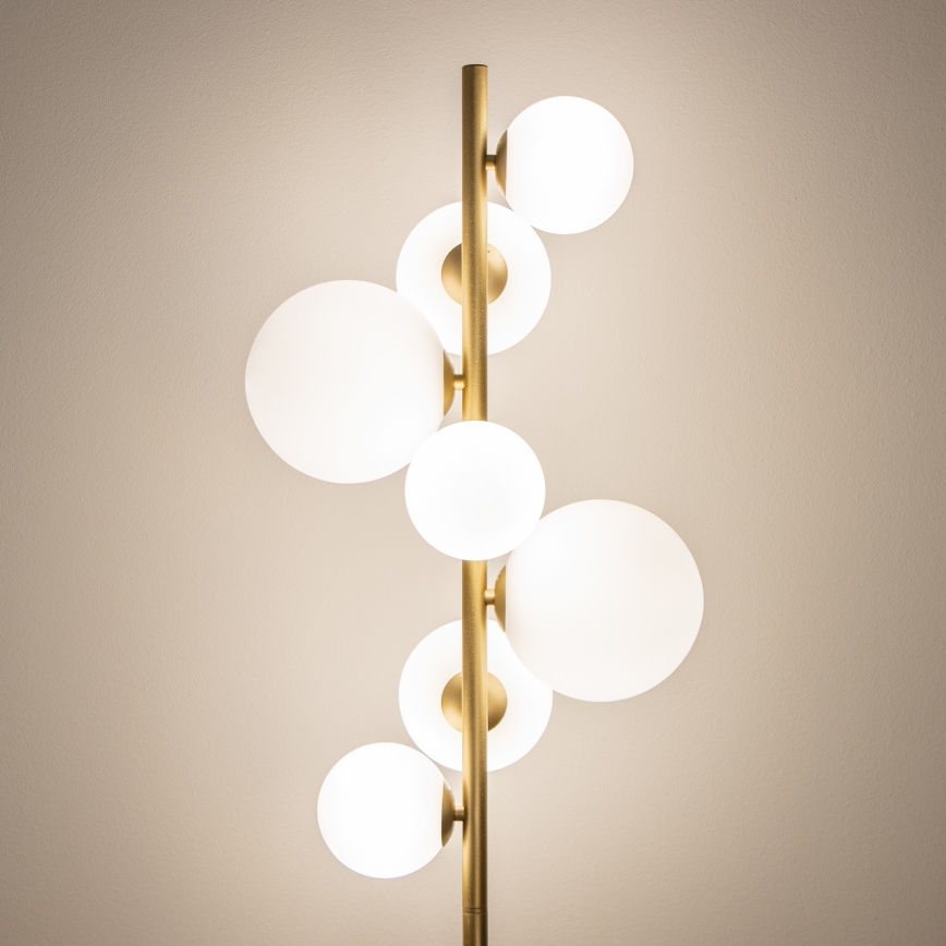 BRILAGI - LED toršeras MILLA 7xG9/3W/230V auksas/balta