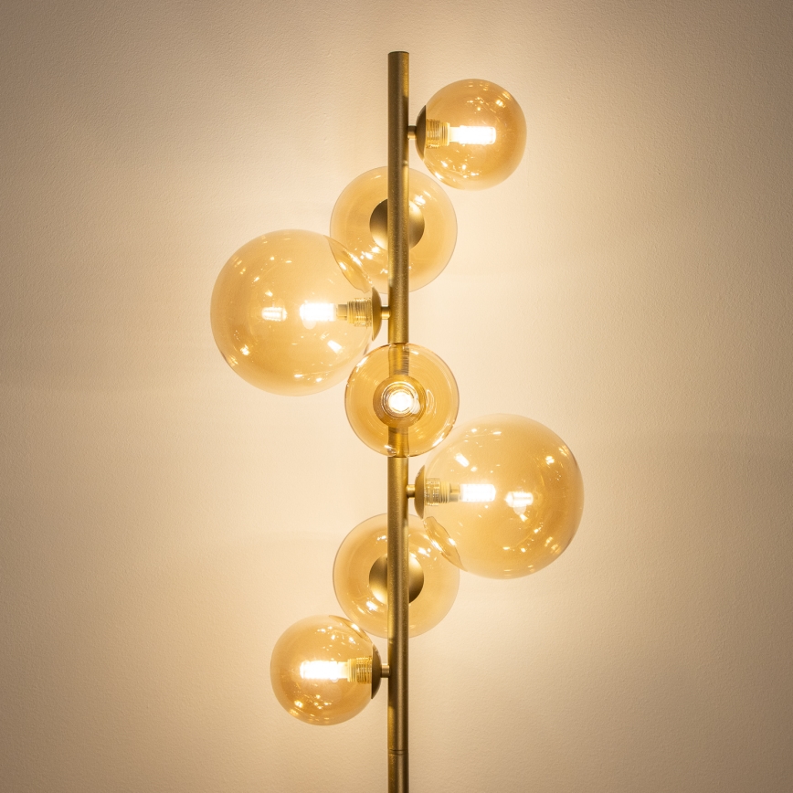 BRILAGI - LED toršeras MILLA 7xG9/3W/230V auksas