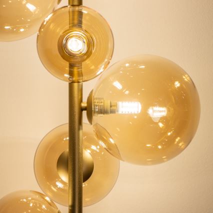 BRILAGI - LED toršeras MILLA 7xG9/3W/230V auksas