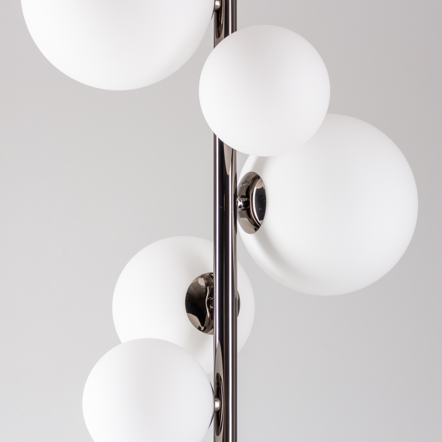 BRILAGI - LED toršeras MILLA 7xG9/3W/230V juodas chromas/balta
