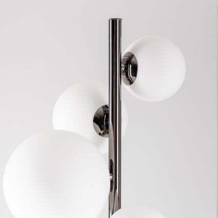 BRILAGI - LED toršeras MILLA 7xG9/3W/230V juodas chromas/balta