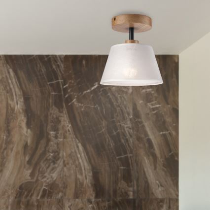 Brilagi - LED  Tvirtinamas sietynas ANTHONY 1xE14/60W/230V ąžuolas/balta