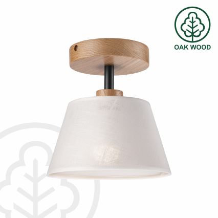 Brilagi - LED  Tvirtinamas sietynas ANTHONY 1xE14/60W/230V ąžuolas/balta