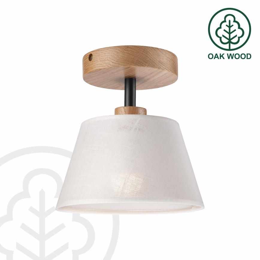 Brilagi - LED  Tvirtinamas sietynas ANTHONY 1xE14/60W/230V ąžuolas/balta