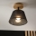 Brilagi - LED  Tvirtinamas sietynas ANTHONY 1xE14/60W/230V ąžuolas/juoda