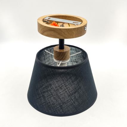 Brilagi - LED  Tvirtinamas sietynas ANTHONY 1xE14/60W/230V ąžuolas/juoda