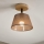 Brilagi - LED  Tvirtinamas sietynas ANTHONY 1xE14/60W/230V ąžuolas/ruda