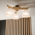Brilagi - LED  Tvirtinamas sietynas ANTHONY 3xE14/40W/230V ąžuolas/balta