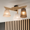 Brilagi - LED  Tvirtinamas sietynas ANTHONY 3xE14/40W/230V ąžuolas