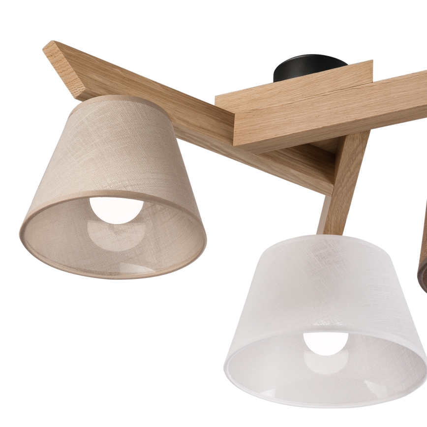 Brilagi - LED  Tvirtinamas sietynas ANTHONY 3xE14/40W/230V ąžuolas