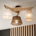Brilagi - LED  Tvirtinamas sietynas ANTHONY 3xE14/40W/230V ąžuolas