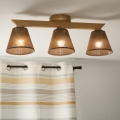 Brilagi - LED  Tvirtinamas sietynas ANTHONY 3xE14/40W/230V ąžuolas/ruda