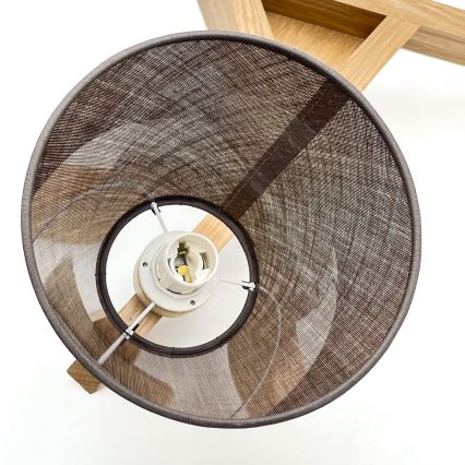 Brilagi - LED  Tvirtinamas sietynas ANTHONY 3xE14/40W/230V ąžuolas/ruda