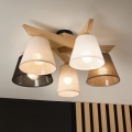 Brilagi - LED  Tvirtinamas sietynas ANTHONY 5xE14/40W/230V ąžuolas