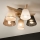 Brilagi - LED  Tvirtinamas sietynas ANTHONY 5xE14/40W/230V ąžuolas