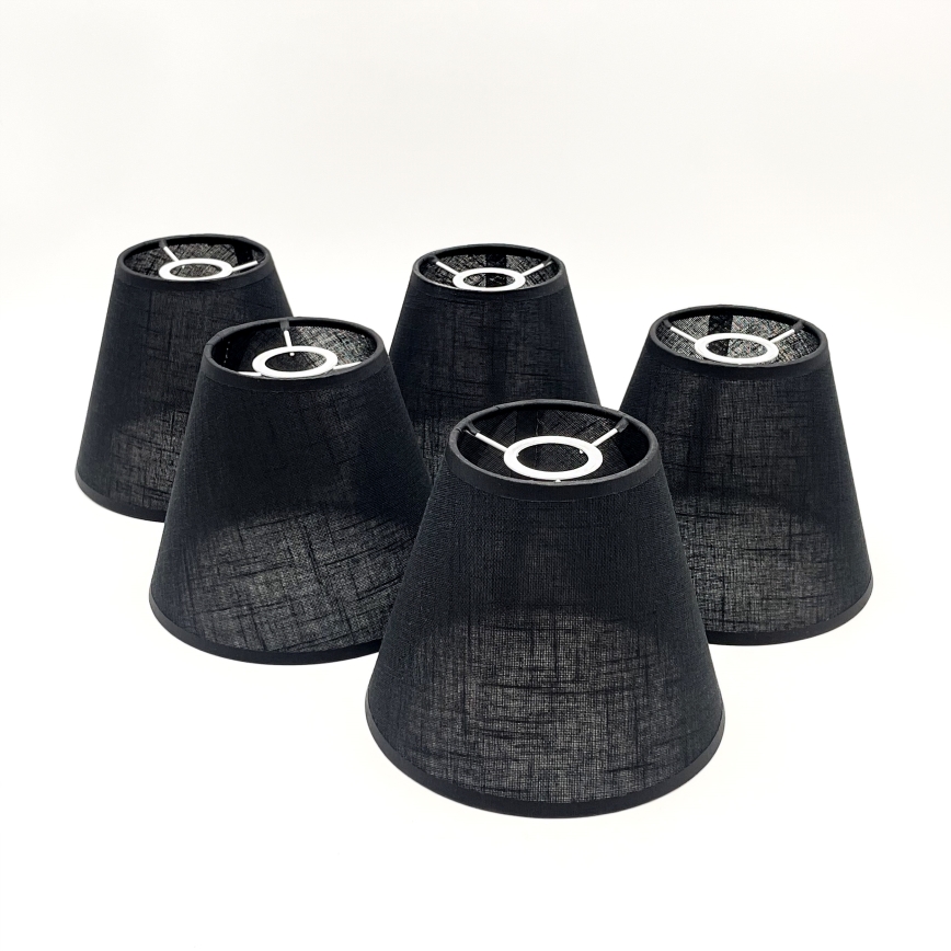 Brilagi - LED  Tvirtinamas sietynas ANTHONY 5xE14/40W/230V ąžuolas/juoda