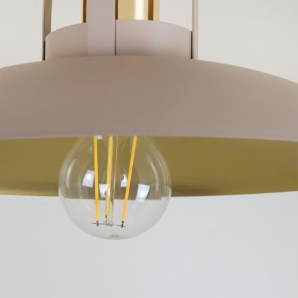 Brilagi - LED Tvirtinamas sietynas FLAMENGO 1xE27/60W/230V smėlio spalva