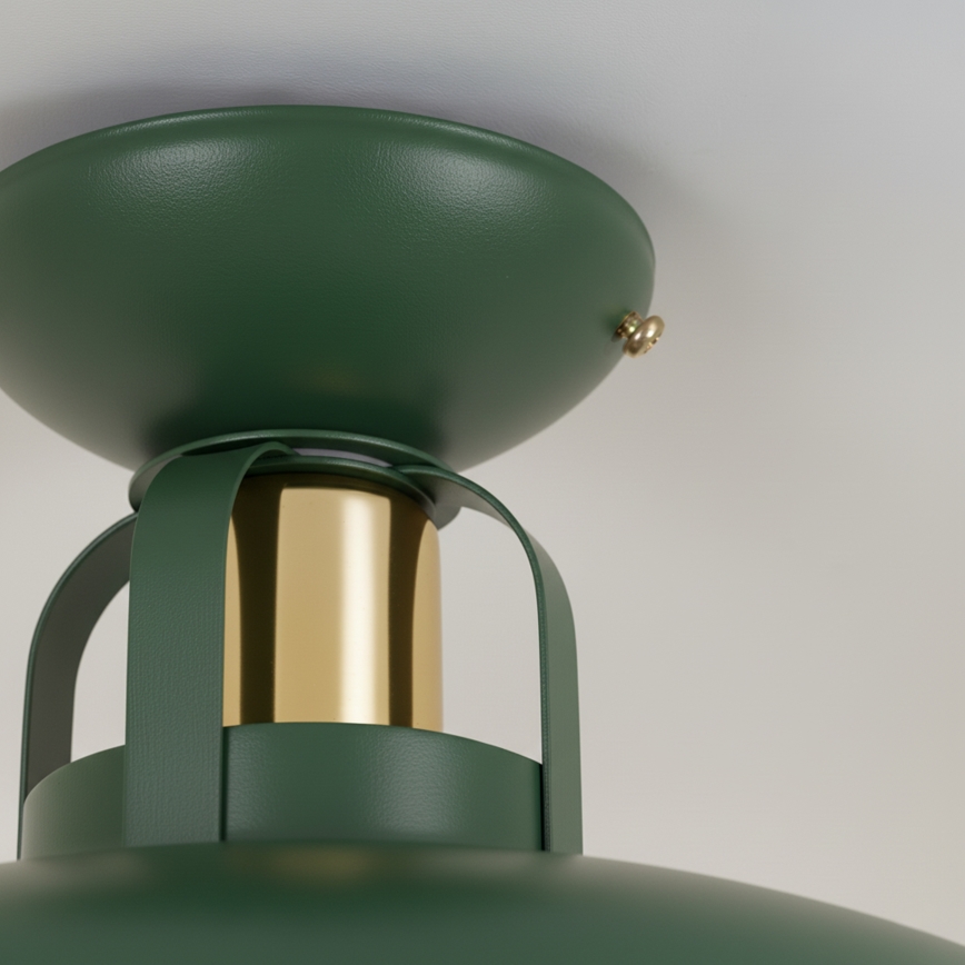 Brilagi - LED Tvirtinamas sietynas FLAMENGO 1xE27/60W/230V žalia