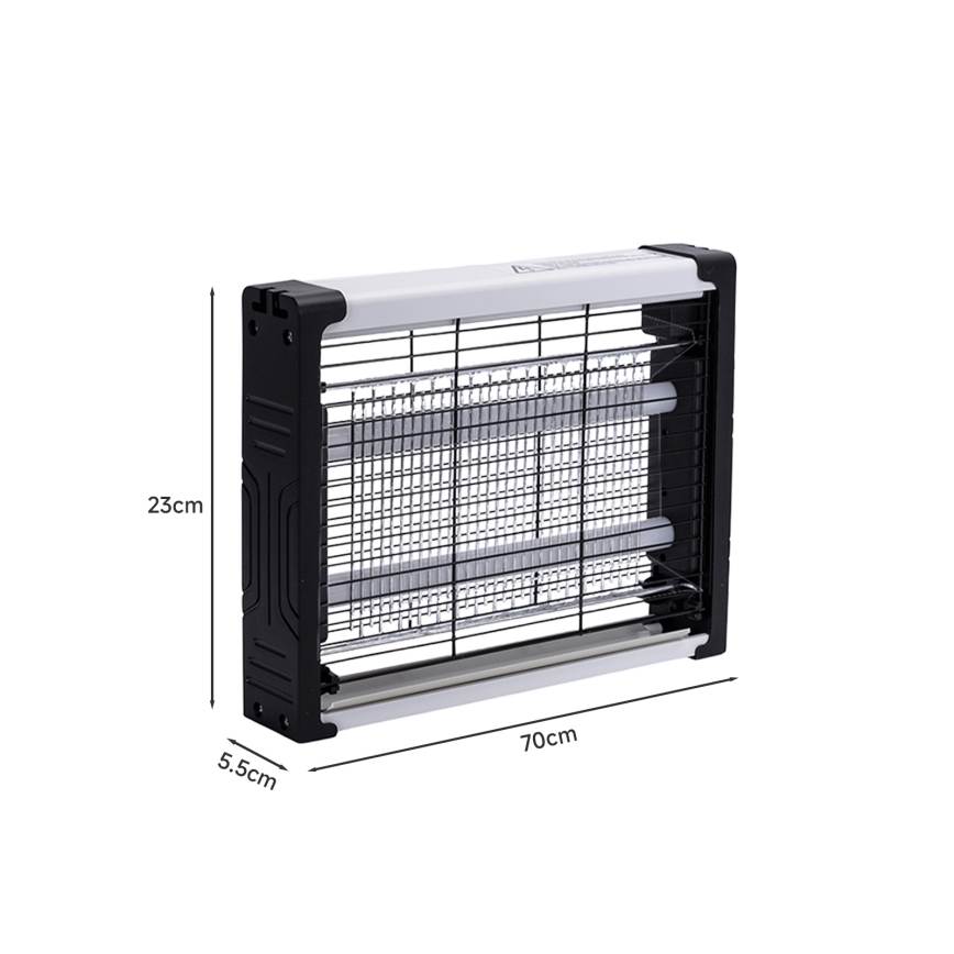 Brilagi - LED UV elektrinė vabzdžių gaudyklė 2xLED/7,5W/230V 90 m2