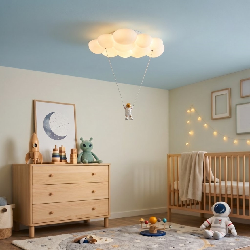 Brilagi - LED vaikiškas lubinis šviestuvas ASTRO LED/77W/230V baltas