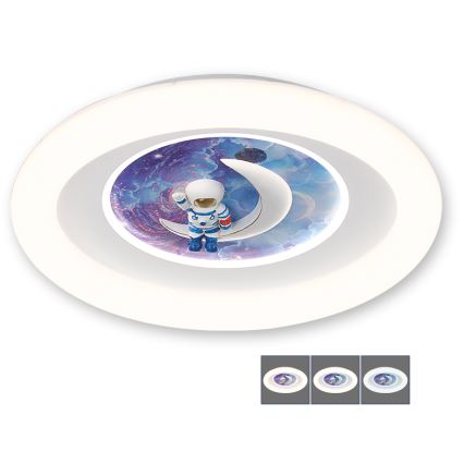 BRILAGI - LED vaikiškas lubinis šviestuvas ASTRO LED/80W/230V 3000/4500/6000K skers. 51 cm
