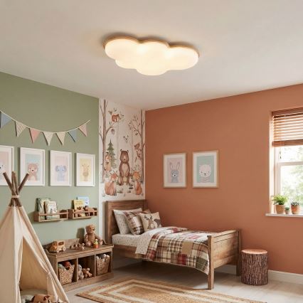 Brilagi - LED vaikiškas lubinis šviestuvas CLOUD LED/54W/230V baltas