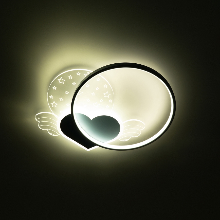 Brilagi - LED vaikiškas lubinis šviestuvas LOVE LED/48W/230V 3000/4500/6000K mėlynas