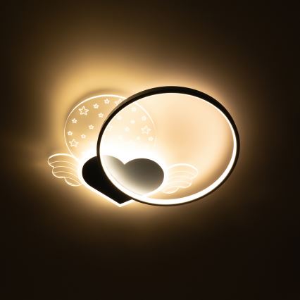 Brilagi - LED vaikiškas lubinis šviestuvas LOVE LED/48W/230V 3000/4500/6000K mėlynas