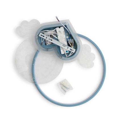 Brilagi - LED vaikiškas lubinis šviestuvas LOVE LED/48W/230V 3000/4500/6000K mėlynas