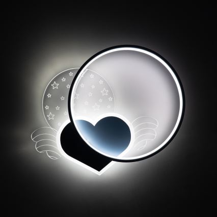 Brilagi - LED vaikiškas lubinis šviestuvas LOVE LED/48W/230V 3000/4500/6000K mėlynas