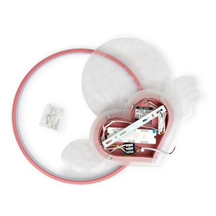 Brilagi - LED vaikiškas lubinis šviestuvas LOVE LED/48W/230V 3000/4500/6000K rožinė