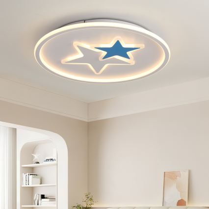 Brilagi - LED vaikiškas lubinis šviestuvas STARS LED/35W/230V Ø 53 cm