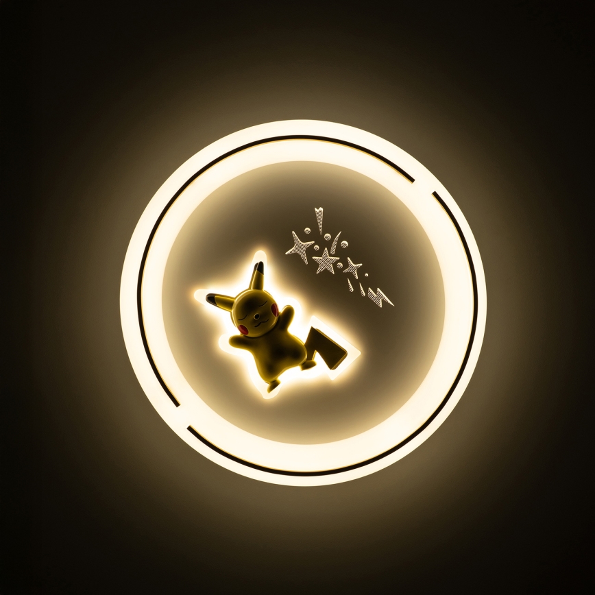 Brilagi - THUNDER LED lubinis šviestuvas vaikams, 90W/230V, 3000/4500/6000K, skersmuo 50 cm