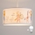 Brilagi - LED vaikiškas pakabinamas šviestuvas BOBO 1xE27/60W/230V skersmuo 35 cm balta/gyvūnėliai