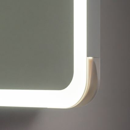 BRILAGI - LED veidrodinė vonios spintelė su apšvietimu AVOLA SINGLE 55x70 cm