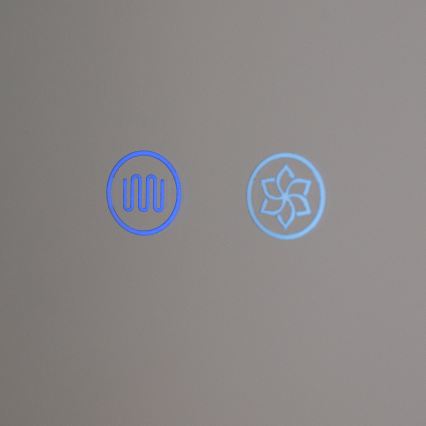 BRILAGI - LED veidrodinė vonios spintelė su apšvietimu NOTO SINGLE 60x65 cm