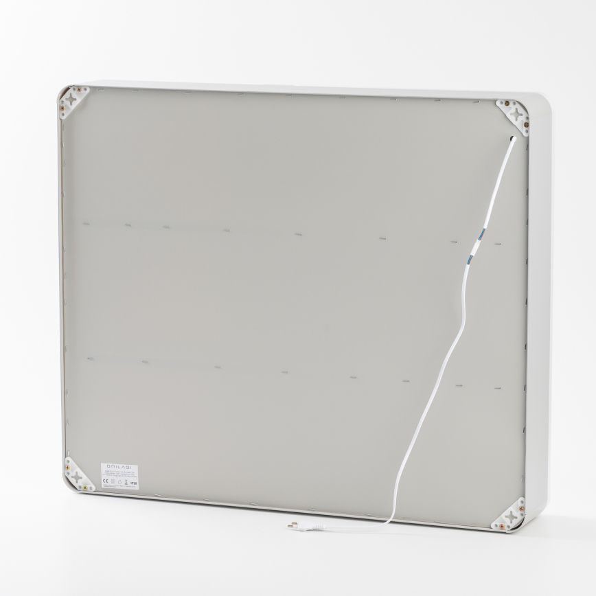 BRILAGI - LED veidrodinė vonios spintelė su apšvietimu NOTO SINGLE 77x65 cm