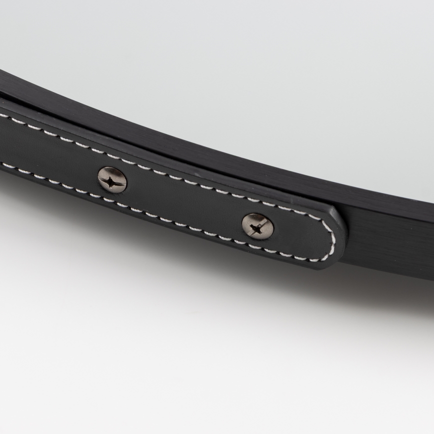 Brilagi - VERESE LED vonios veidrodis LED/19W/230V, skersmuo 60 cm, juodas, IP44, CRI 90, dimeriuojamas + CCT