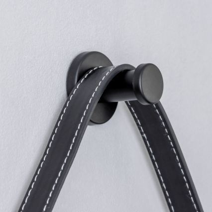 Brilagi - VERESE LED vonios veidrodis LED/19W/230V, skersmuo 60 cm, juodas, IP44, CRI 90, dimeriuojamas + CCT