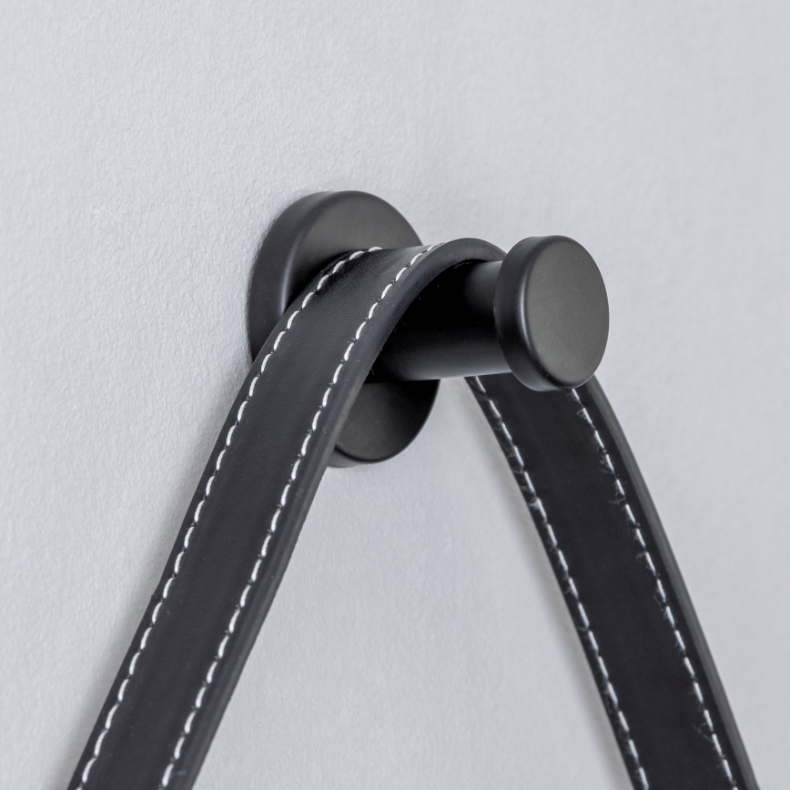 Brilagi - VERESE LED vonios veidrodis LED/19W/230V, skersmuo 60 cm, juodas, IP44, CRI 90, dimeriuojamas + CCT