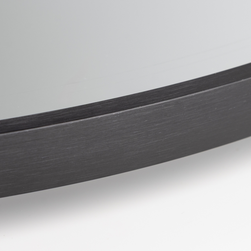 Brilagi - VERESE LED vonios veidrodis LED/19W/230V, skersmuo 60 cm, juodas, IP44, CRI 90, dimeriuojamas + CCT