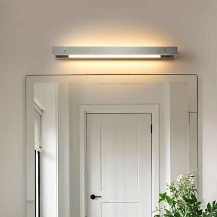 Brilagi - LED vonios veidrodžio apšvietimas AQUA LINE LED/18W/230V 60 cm IP44 blizgus chromas CRI 90